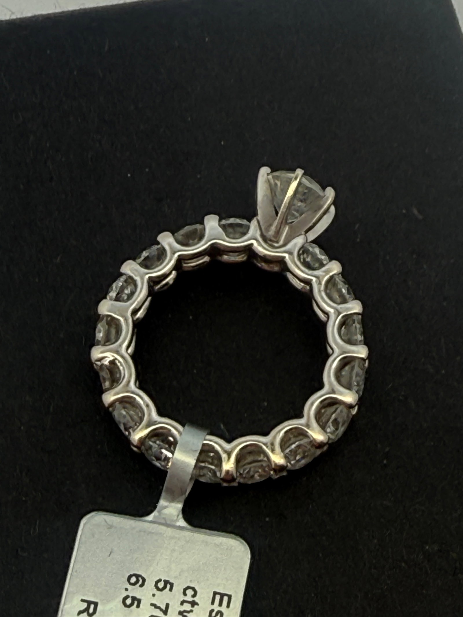 4.78cttw Diamond Ring - 9