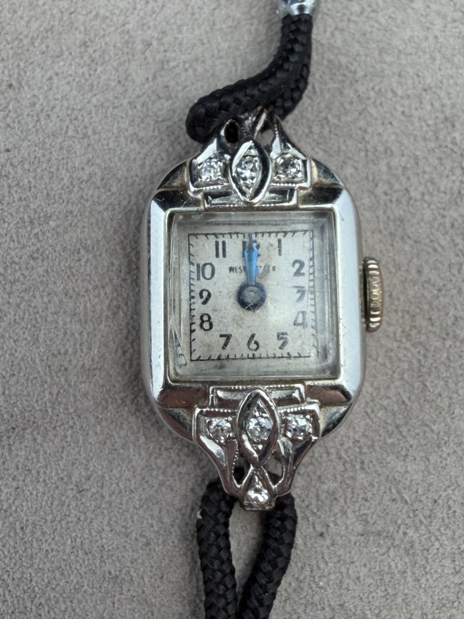 14K White Gold Diamond Ladies Watch (1 of 6)