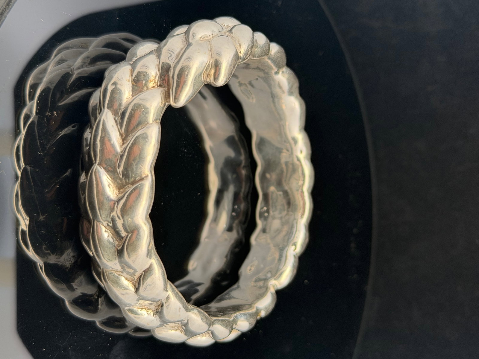 Sterling Silver Bangle - 2