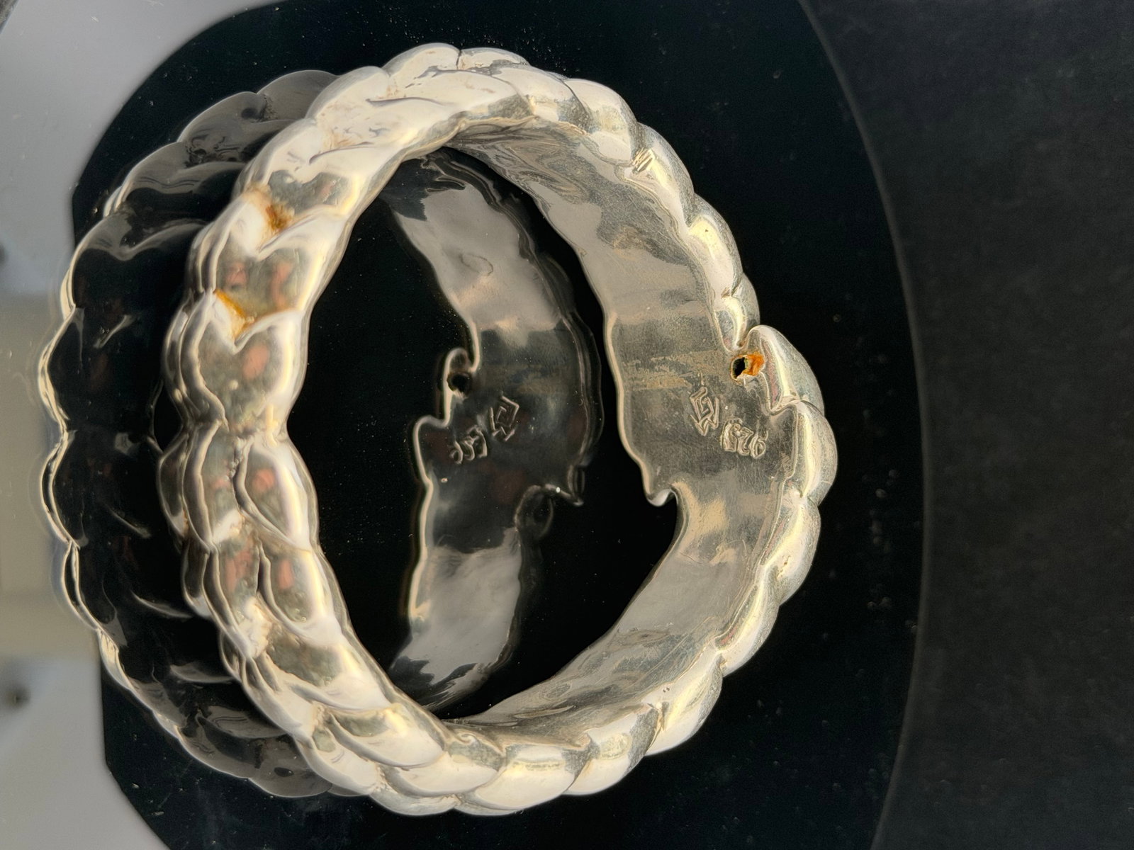 Sterling Silver Bangle - 3