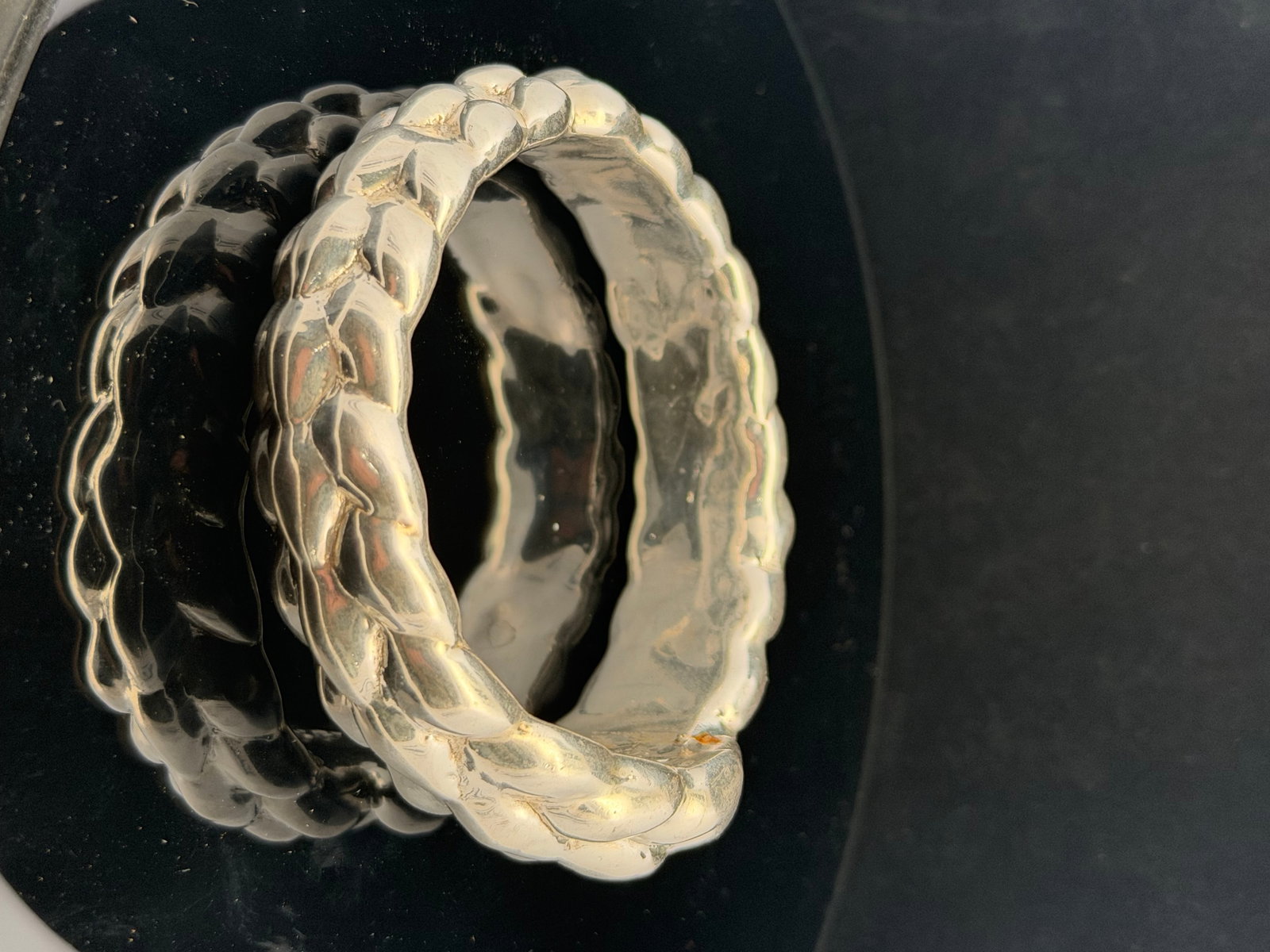 Sterling Silver Bangle - 4