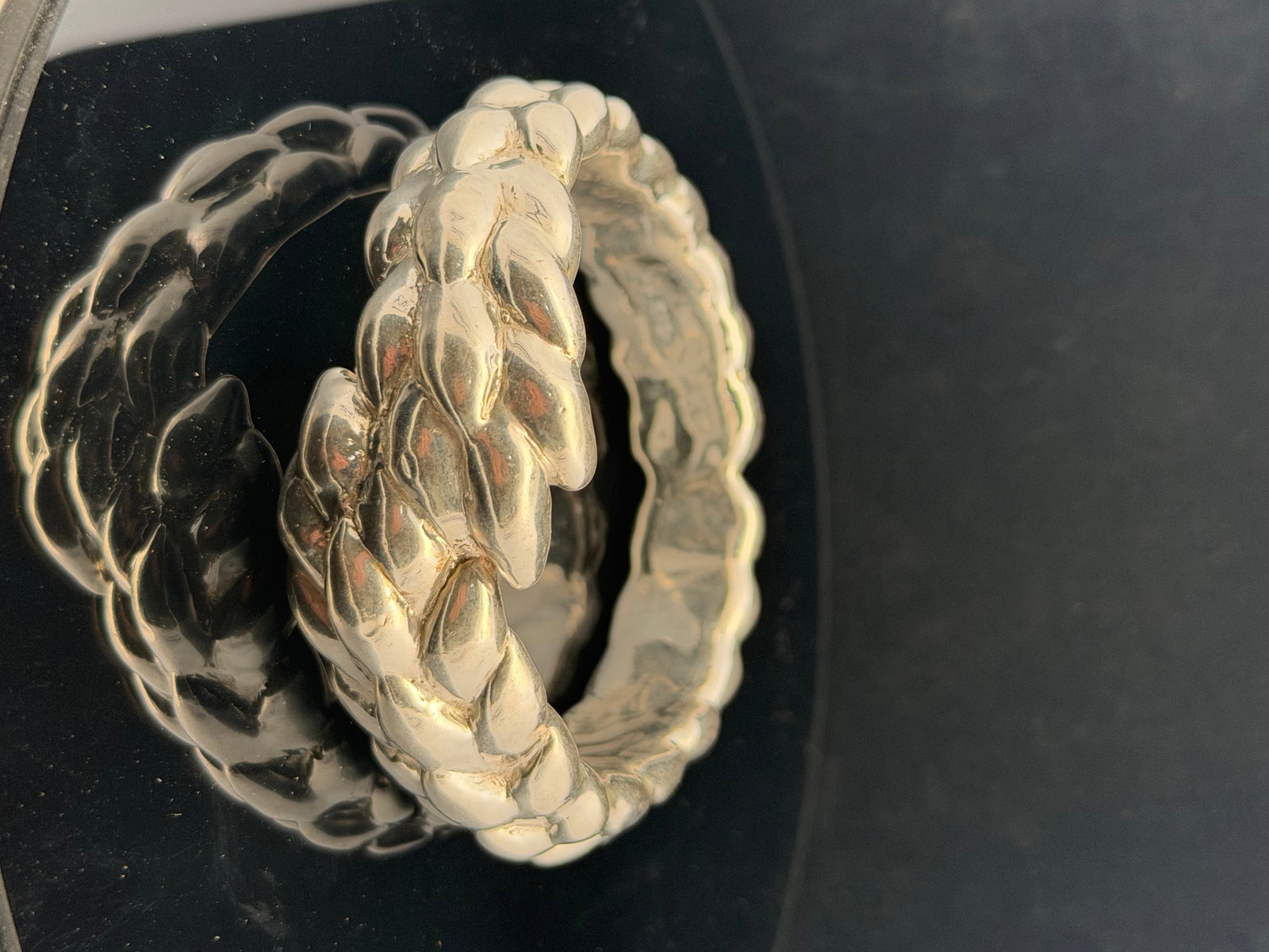 Sterling Silver Bangle - 5