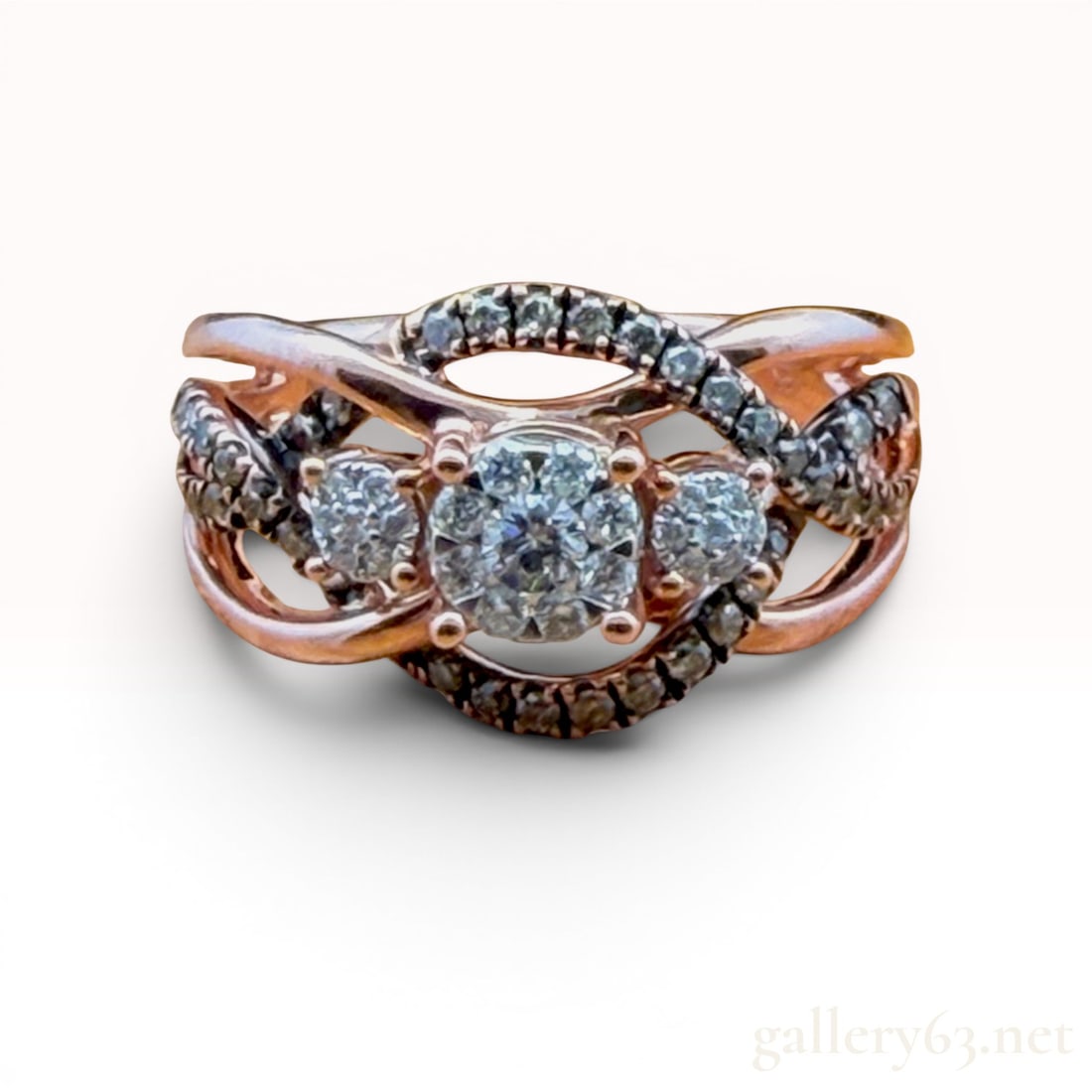 14K Gold Le Vian Chocolate Diamond Ring (1 of 10)