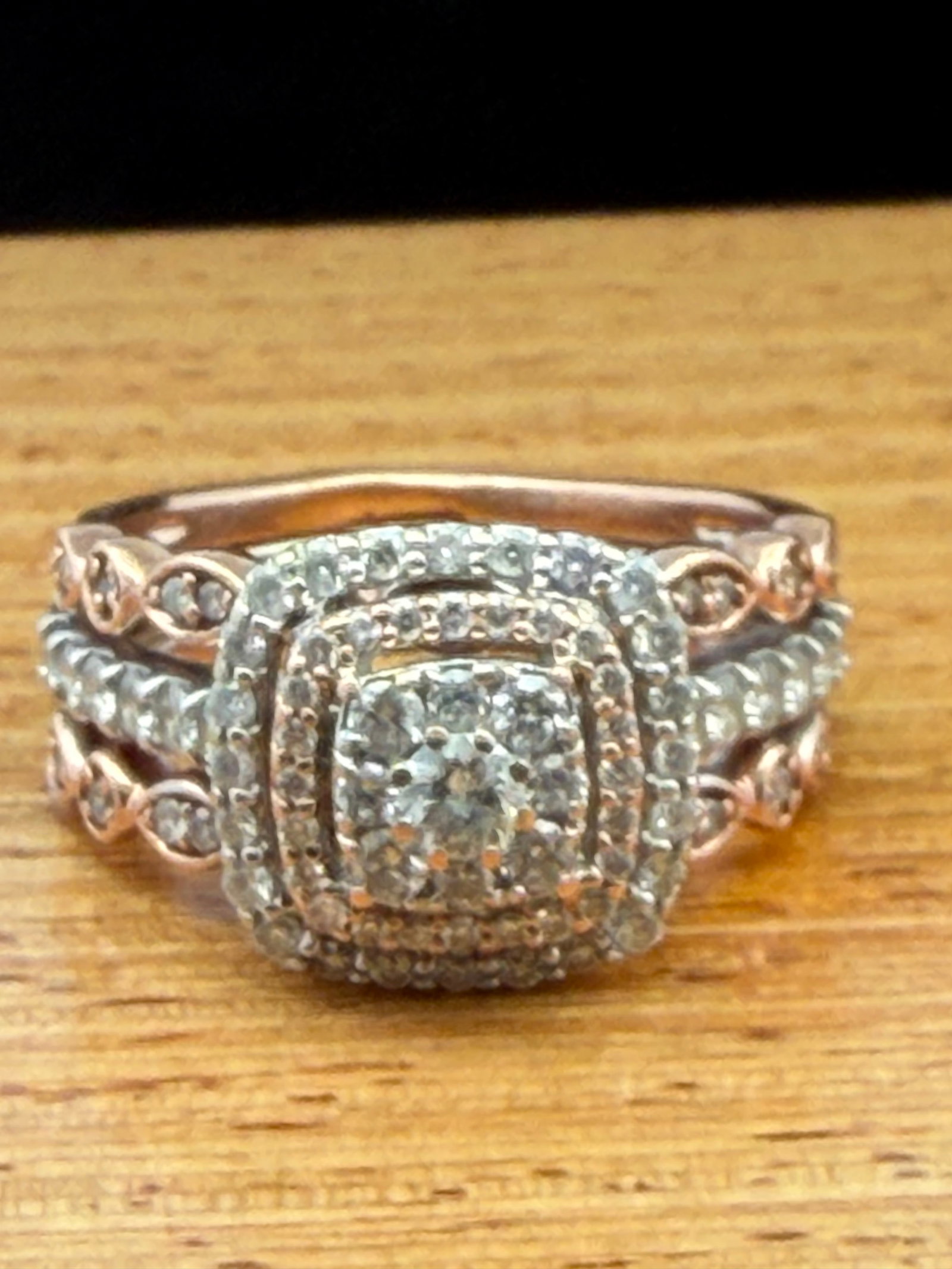 14K Gold Diamond Ring - 5