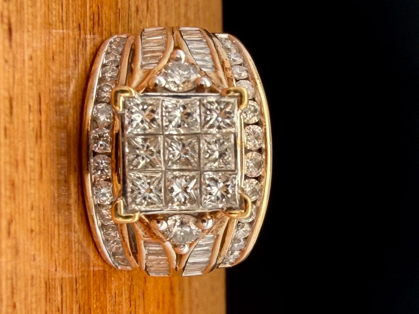10K Yellow Gold Diamond Ring (1 of 6)