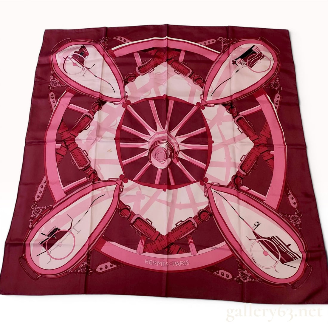 Hermes Voitures a Transformation Silk Scarf (1 of 8)
