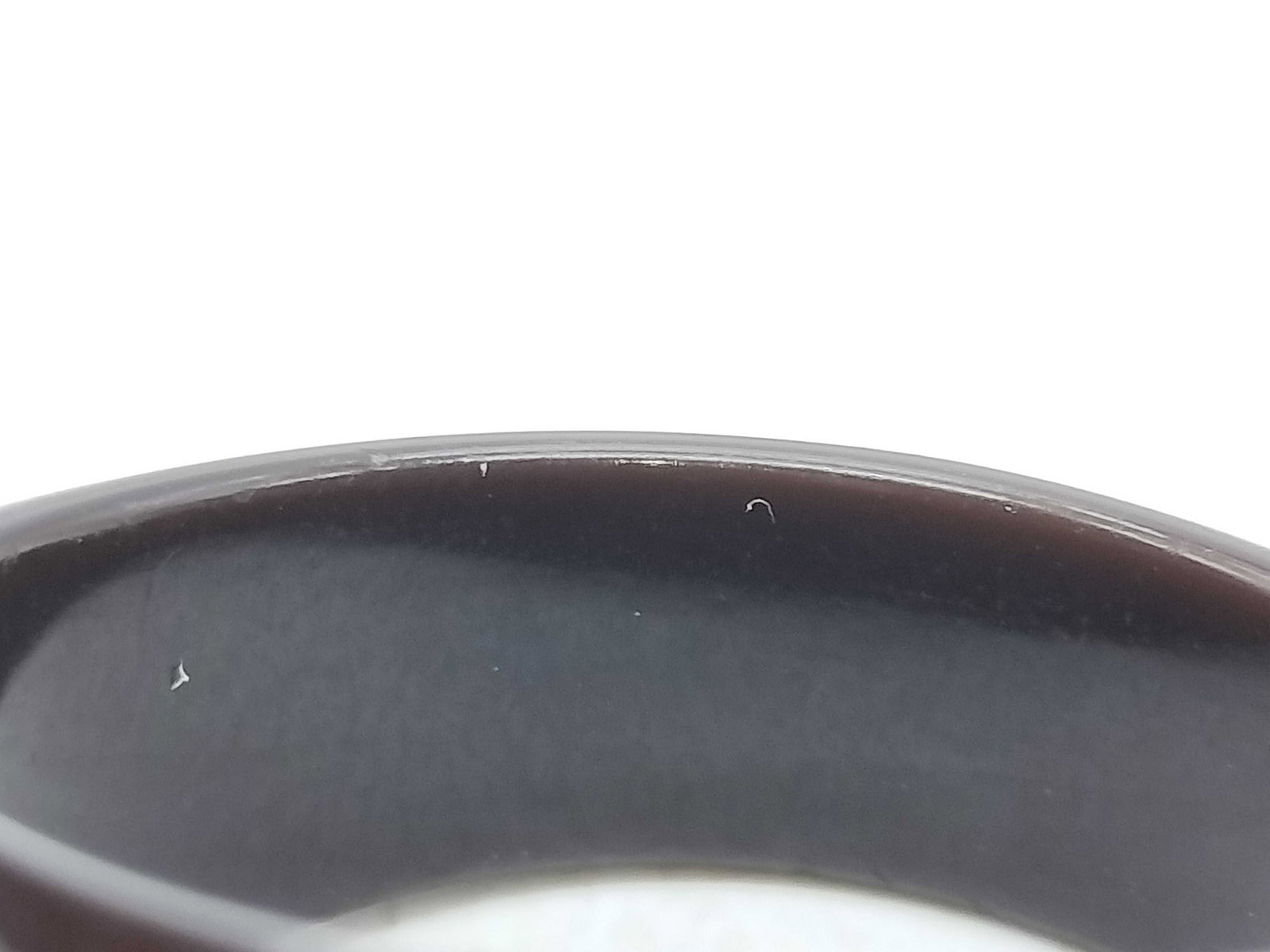 Louis Vuitton Inclusion Resin Monogram Dome Ring - 9