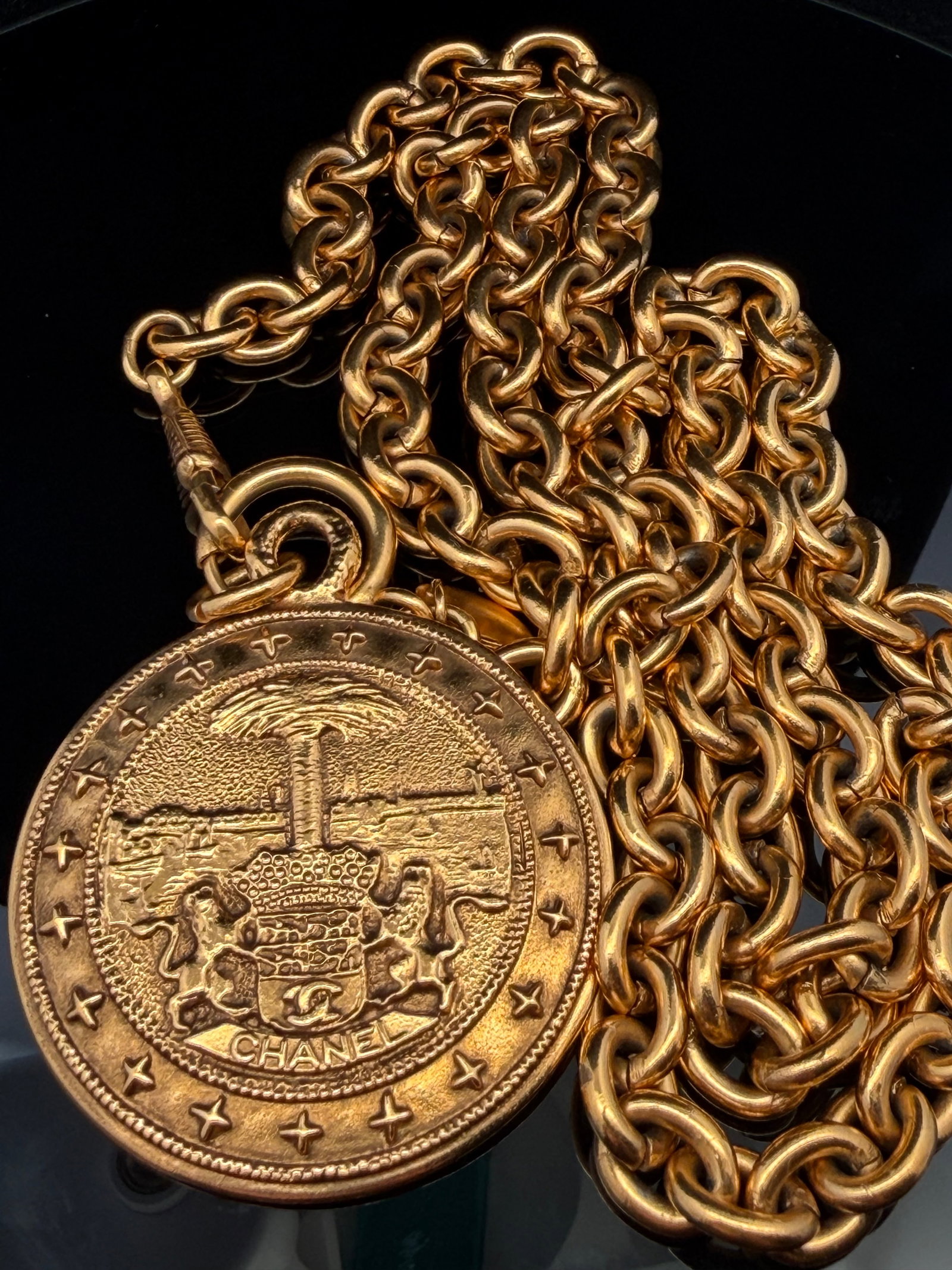 Chanel Medallion Necklace (1 of 10)