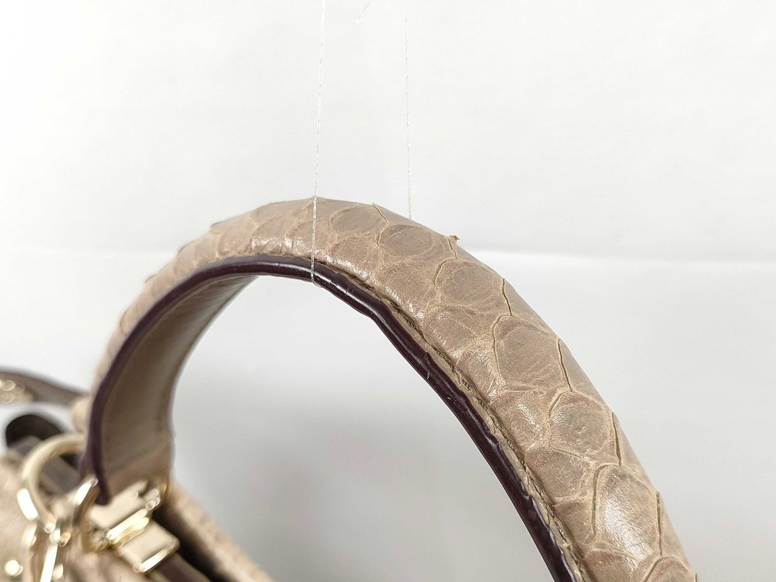 Coach Gramercy Satchel in Python-Embossed Leather - 4