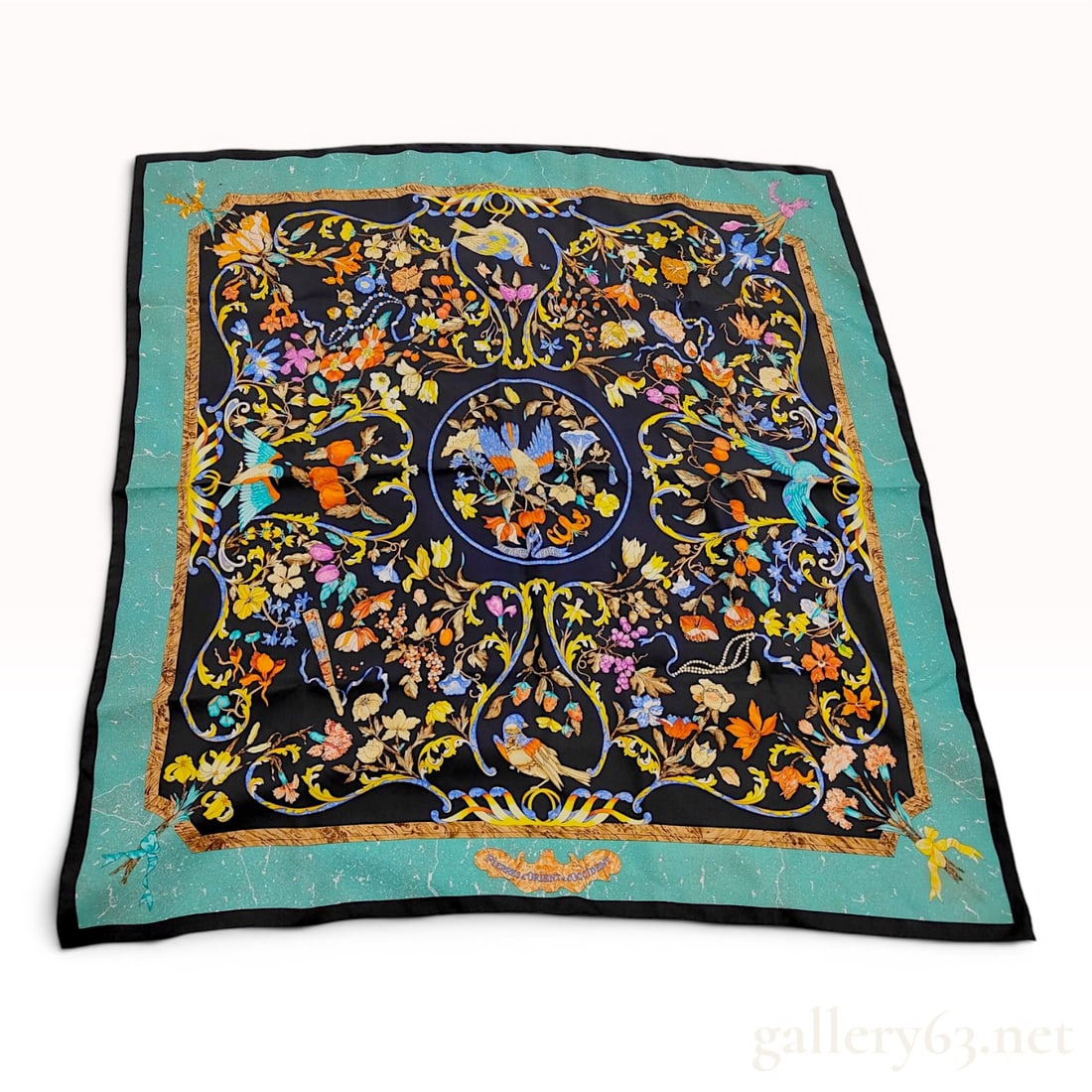 Hermes Pierres d'Orient et d'Occident Silk Scarf by Zoe Pauwels (1 of 10)