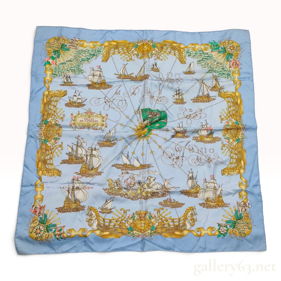 Hermes Voiles de Lumiere Silk Scarf by Joachim Metz (1 of 7)
