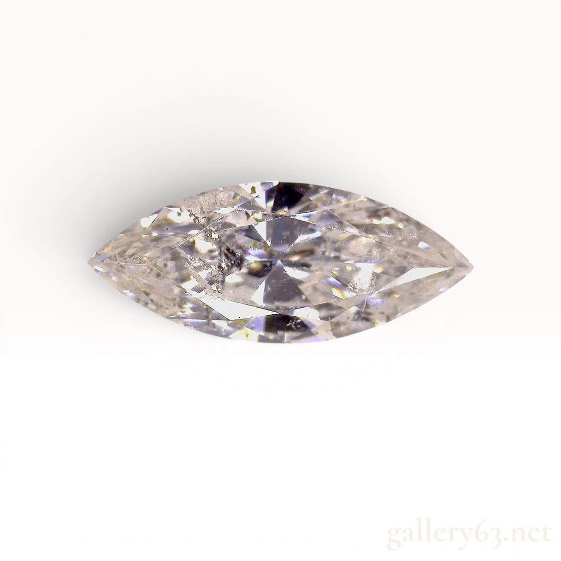 0.55 Carat E-SI2 Marquise Cut Natural Diamond with IGL Report (1 of 3)