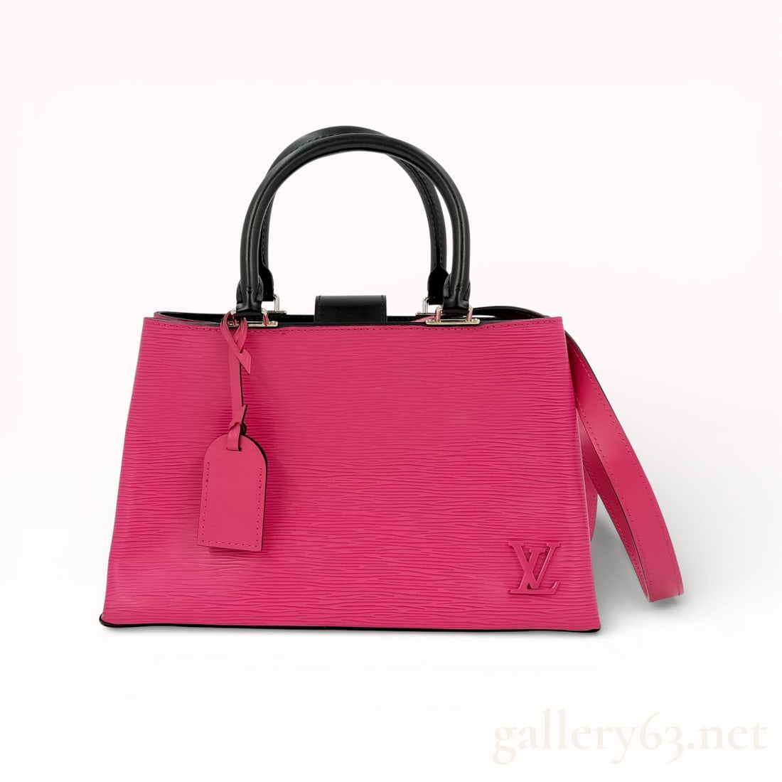 Louis Vuitton Hot Pink Epi Leather Kleber PM Handbag (1 of 10)