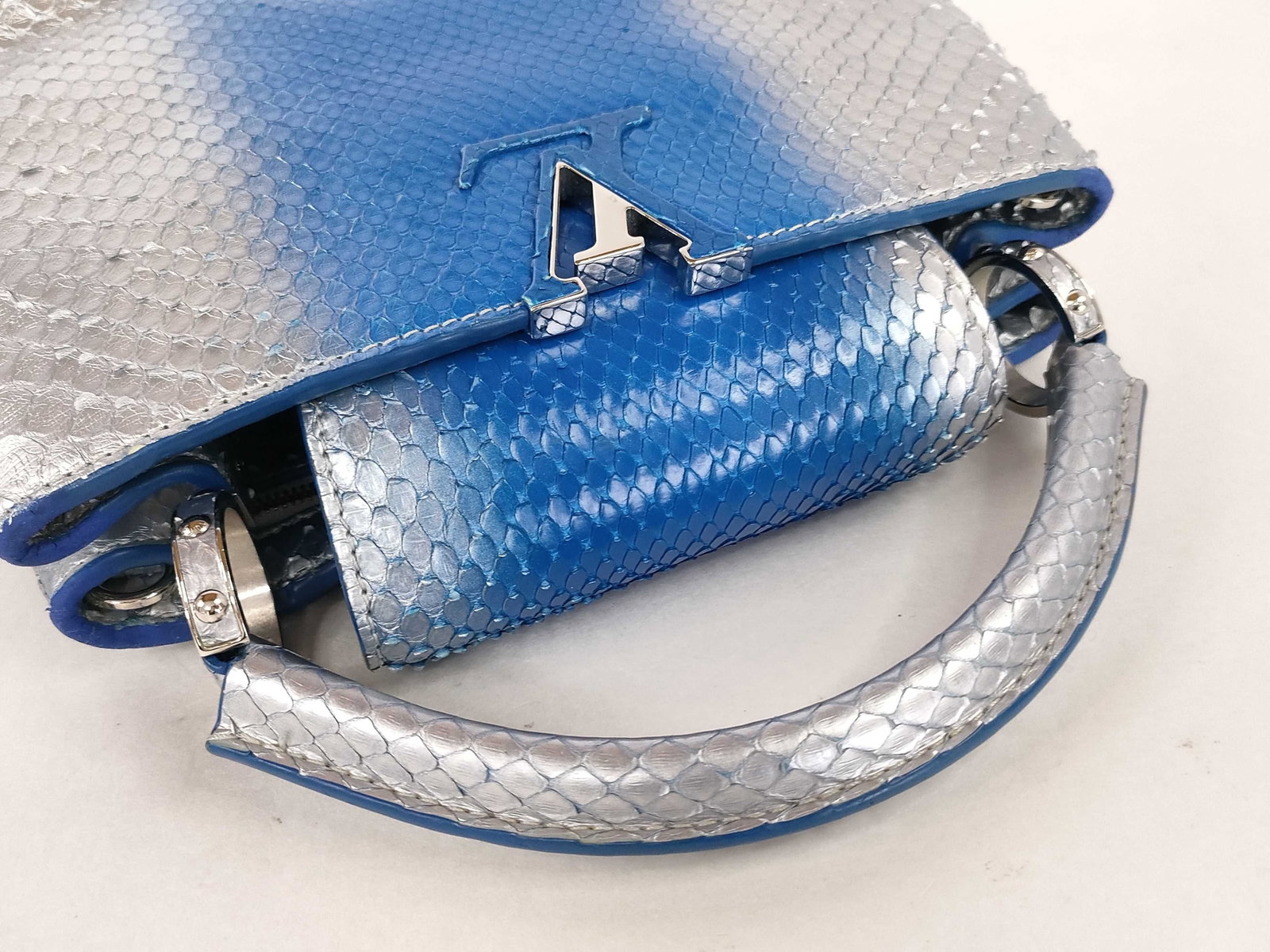 Louis Vuitton Python Capucines BB Top Handle Bag - 3