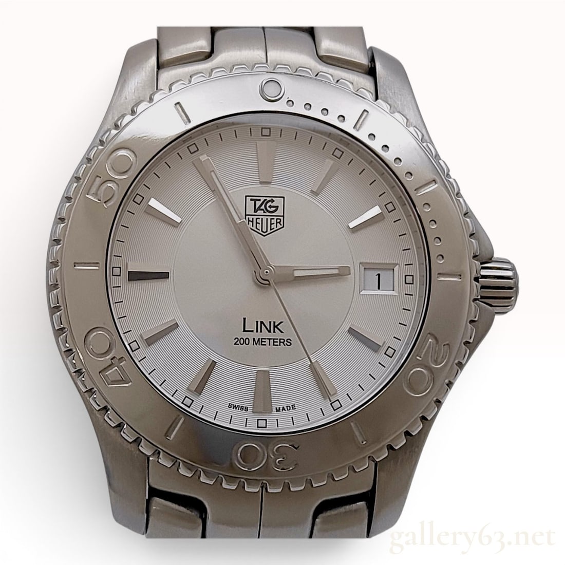 TAG Heuer Link WJ1111-0 Stainless Steel Quartz Wristwatch (1 of 9)