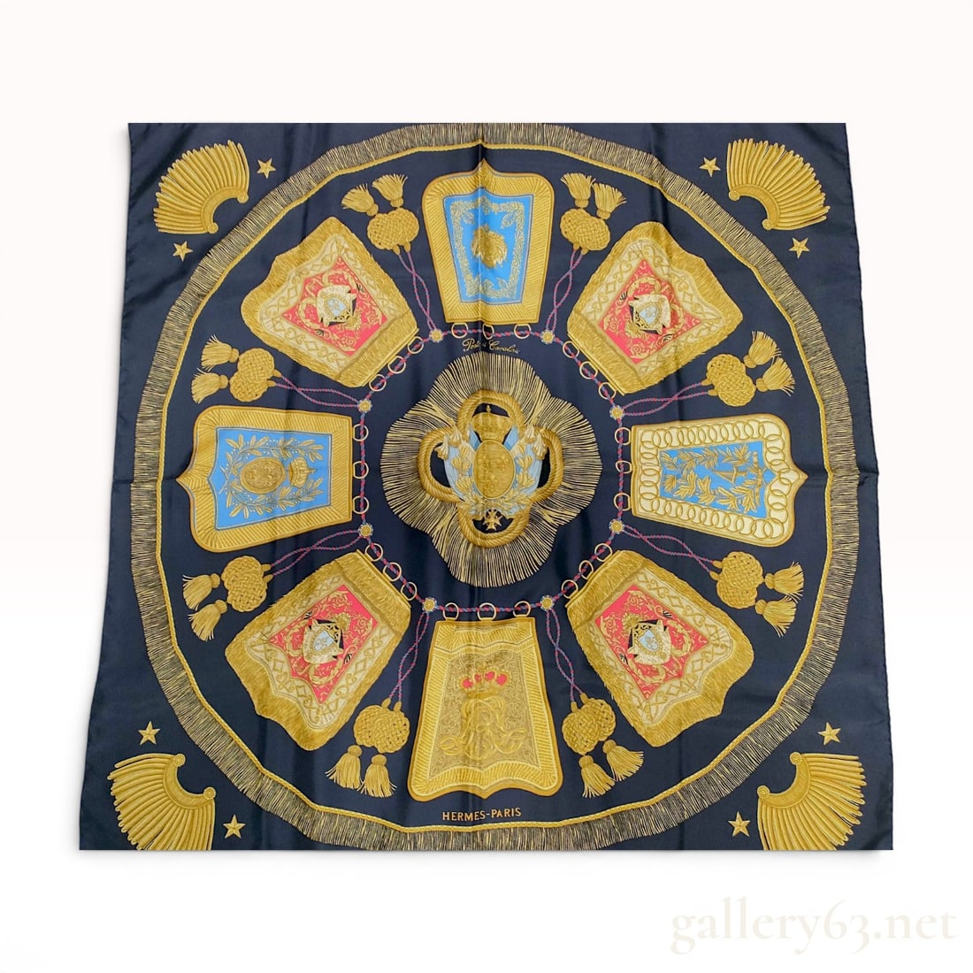 Hermes Poste et Cavalerie Silk Scarf by Philippe Ledoux (1 of 6)