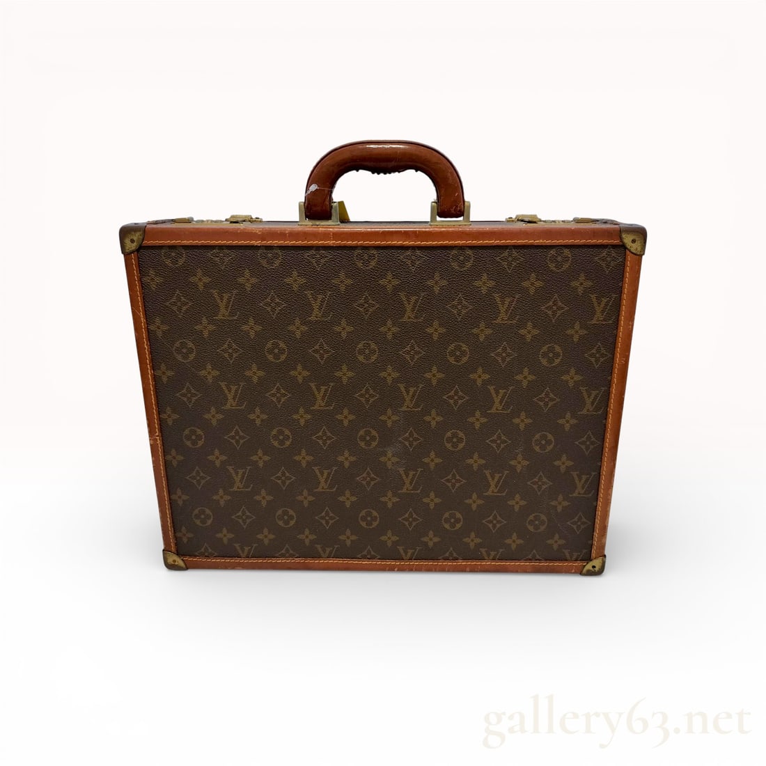 Louis Vuitton Vintage Monogram Diplomate Hardside Briefcase Monogram Canvas Brown (1 of 10)