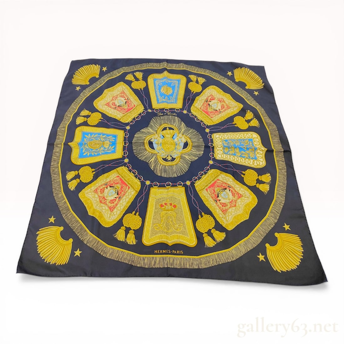 Hermes Poste et Cavalerie Silk Twill Scarf (1 of 10)