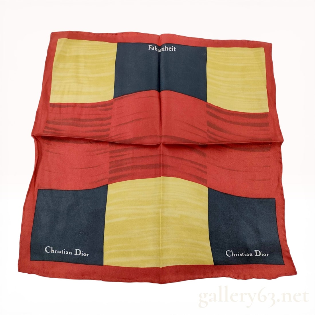 Christian Dior Fahrenheit Silk Pocket Square (1 of 10)