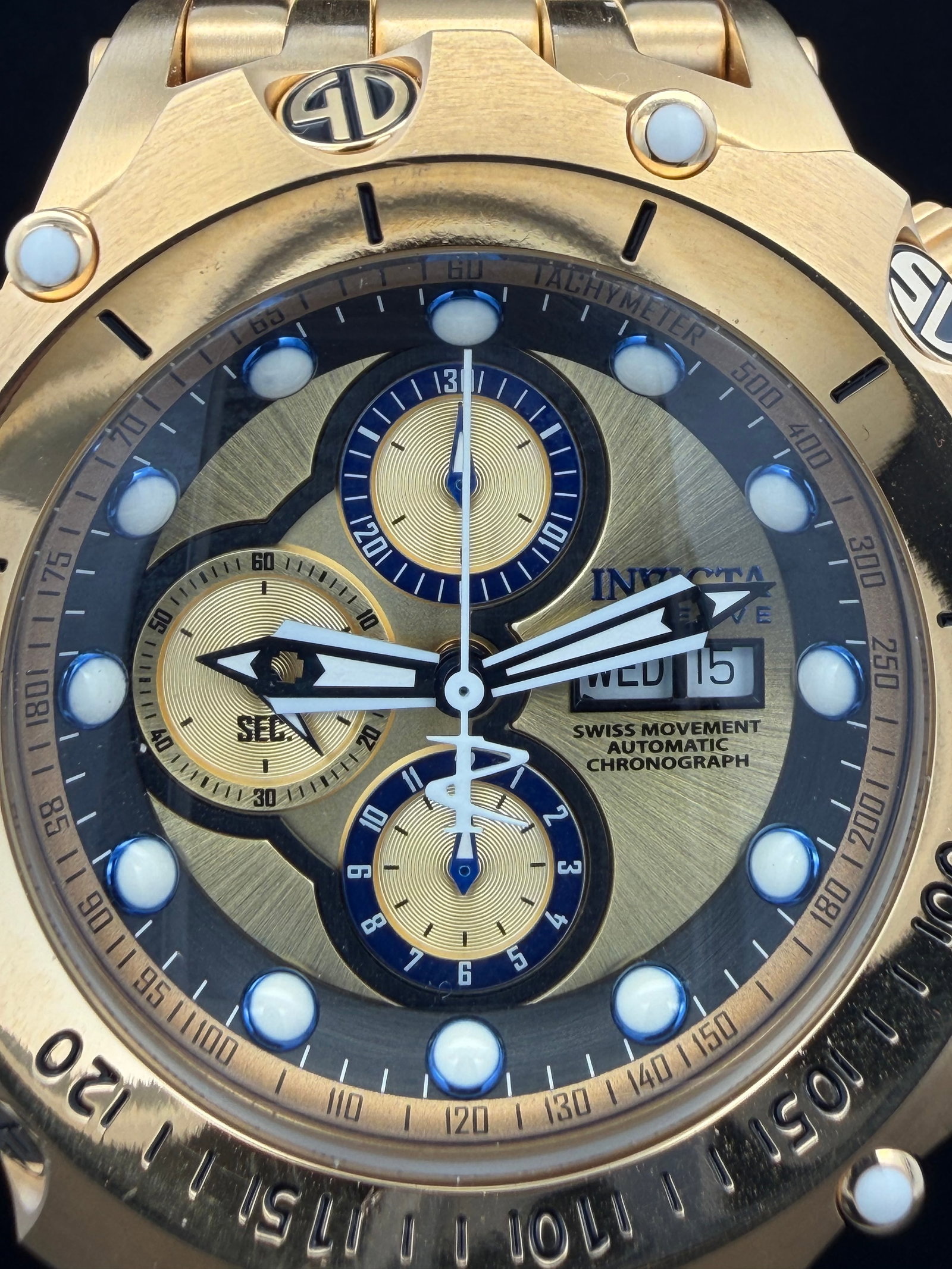 Invicta Reverse Venom Automatic Chronograph Watch - 2