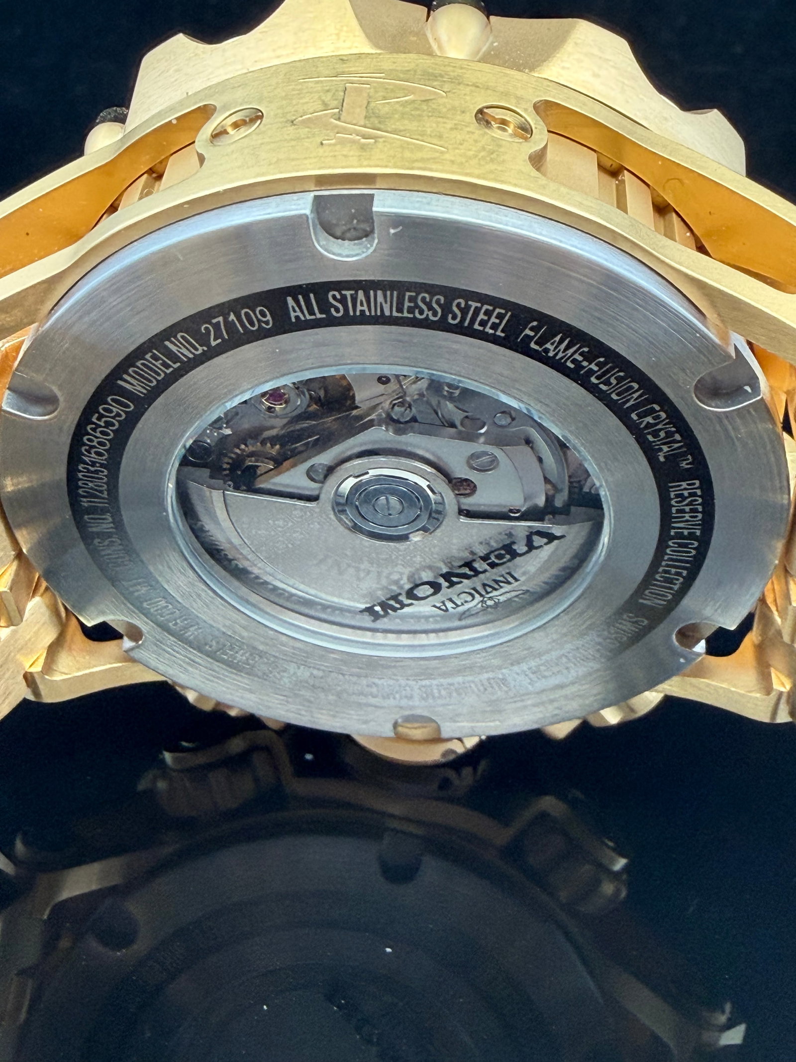 Invicta Reverse Venom Automatic Chronograph Watch - 7