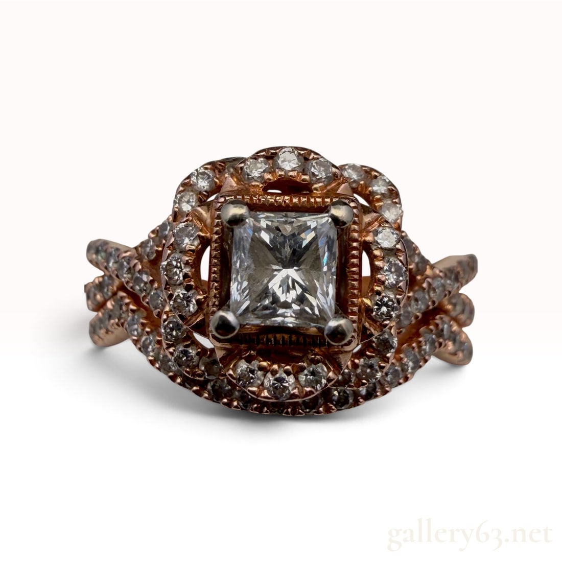14k Diamond Engagement Ring: The lot features a 14k Diamond Engagement Ring with ring size 6, 5.5 grams, and a 0.46 carat I/SI diamond center stone.