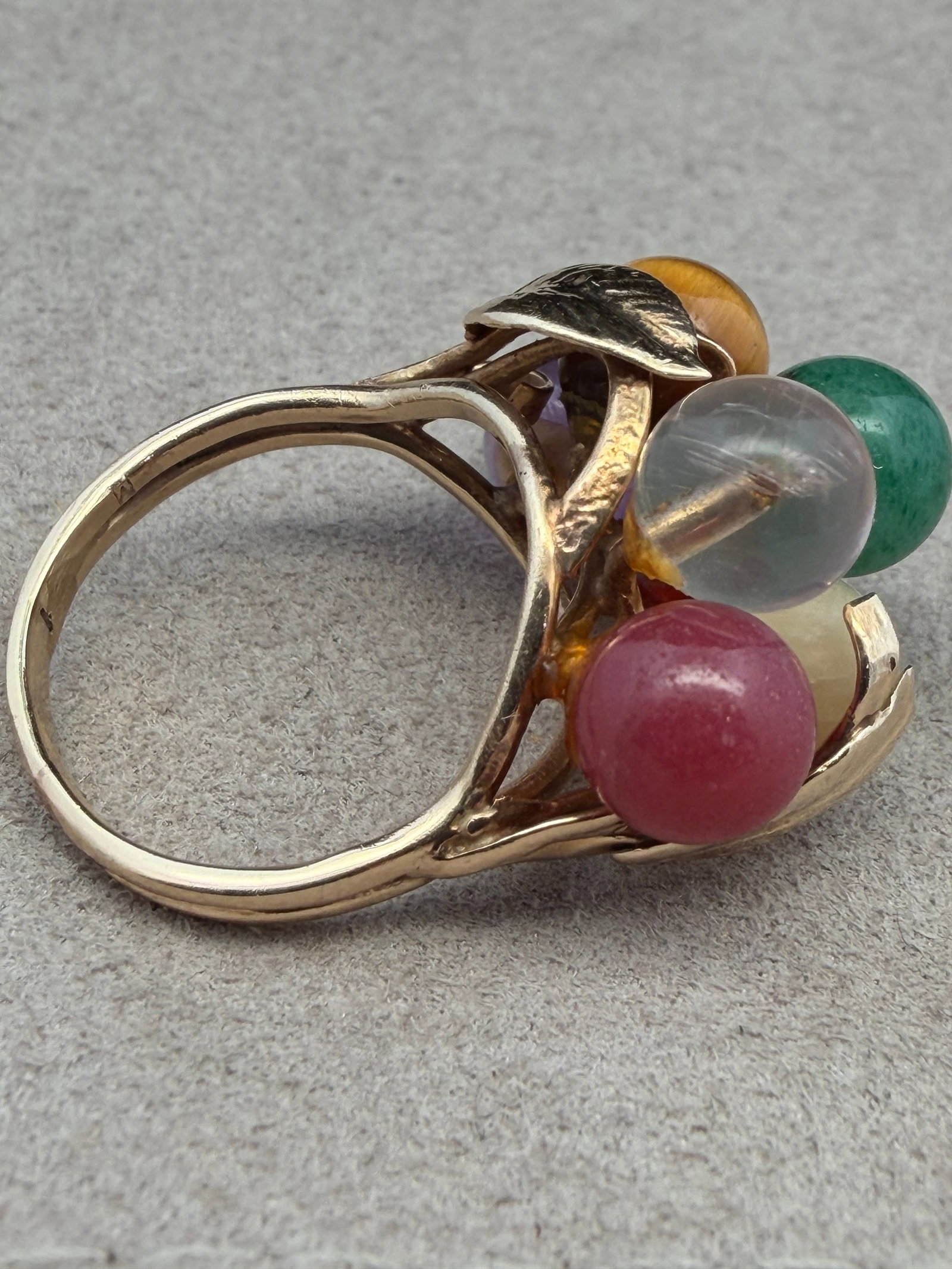 14k Multi-Gem Ring - 2