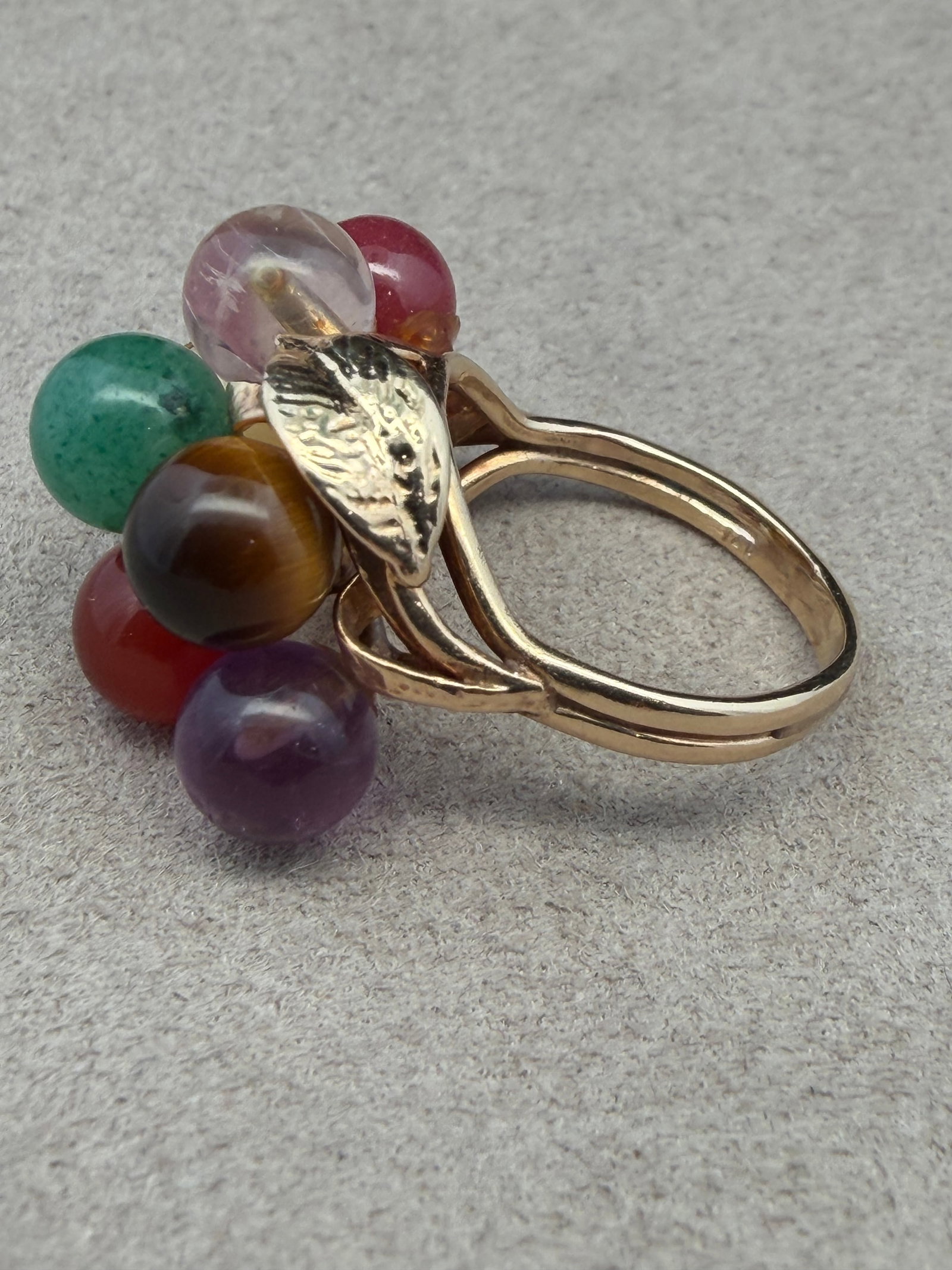 14k Multi-Gem Ring - 4