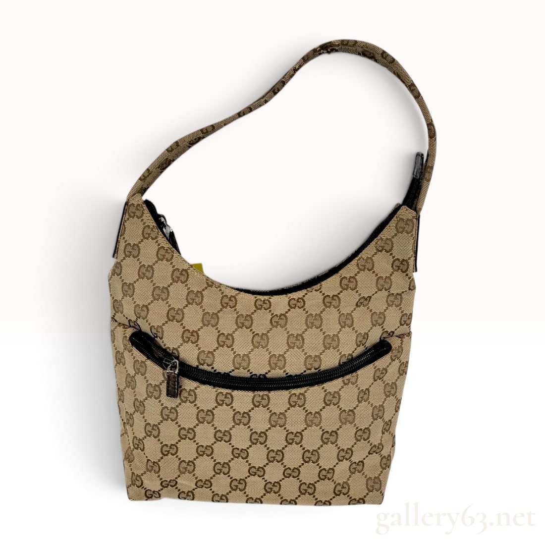 Gucci Small GG Monogram Canvas Shoulder Bag (1 of 10)