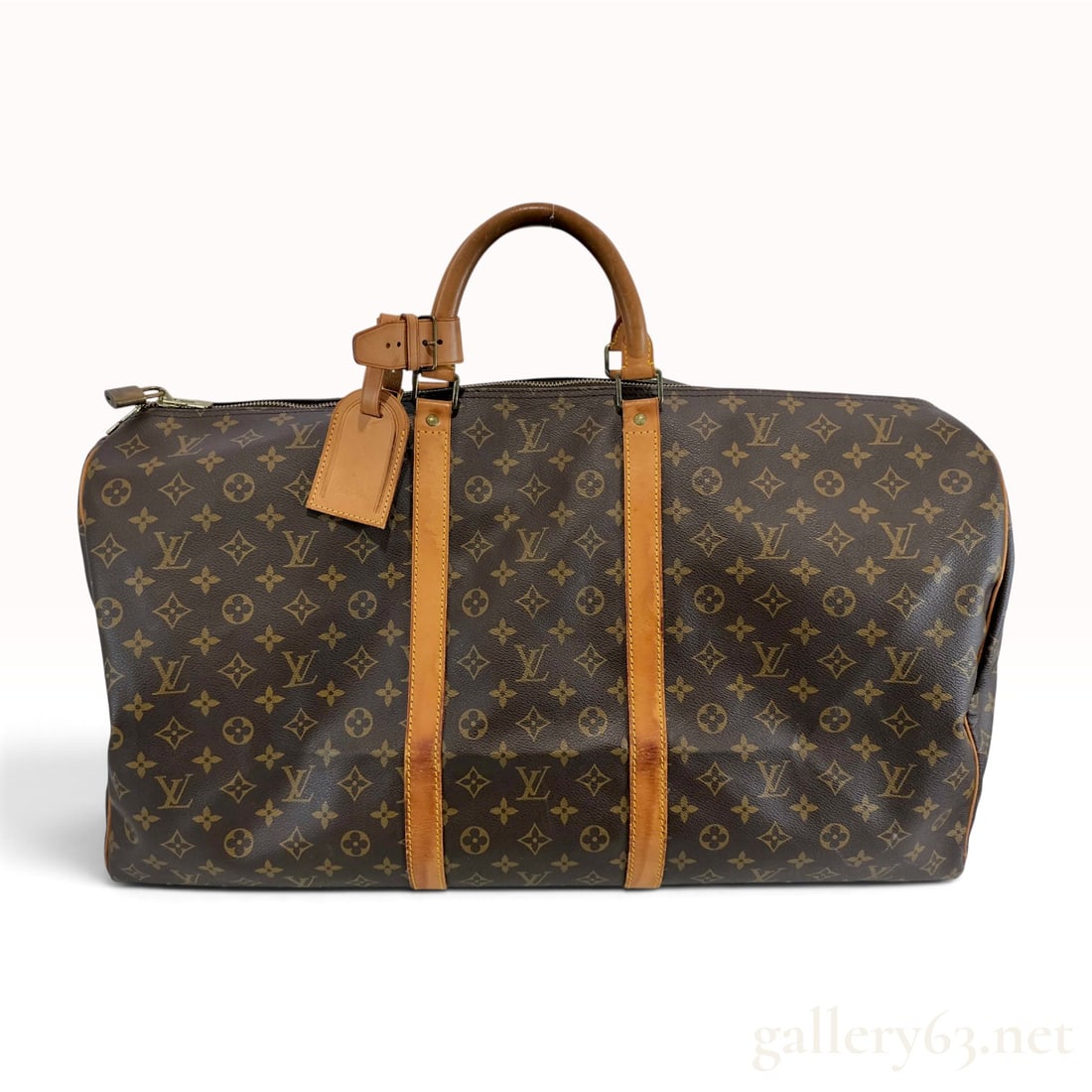 Louis Vuitton Monogram Keepall 60 Bandouliere Travel Bag (1 of 10)