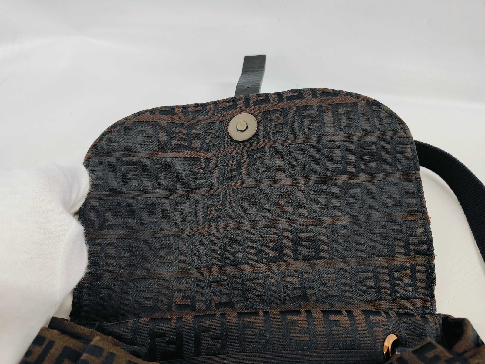 Fendi Zucca Monogram Canvas Backpack - 7