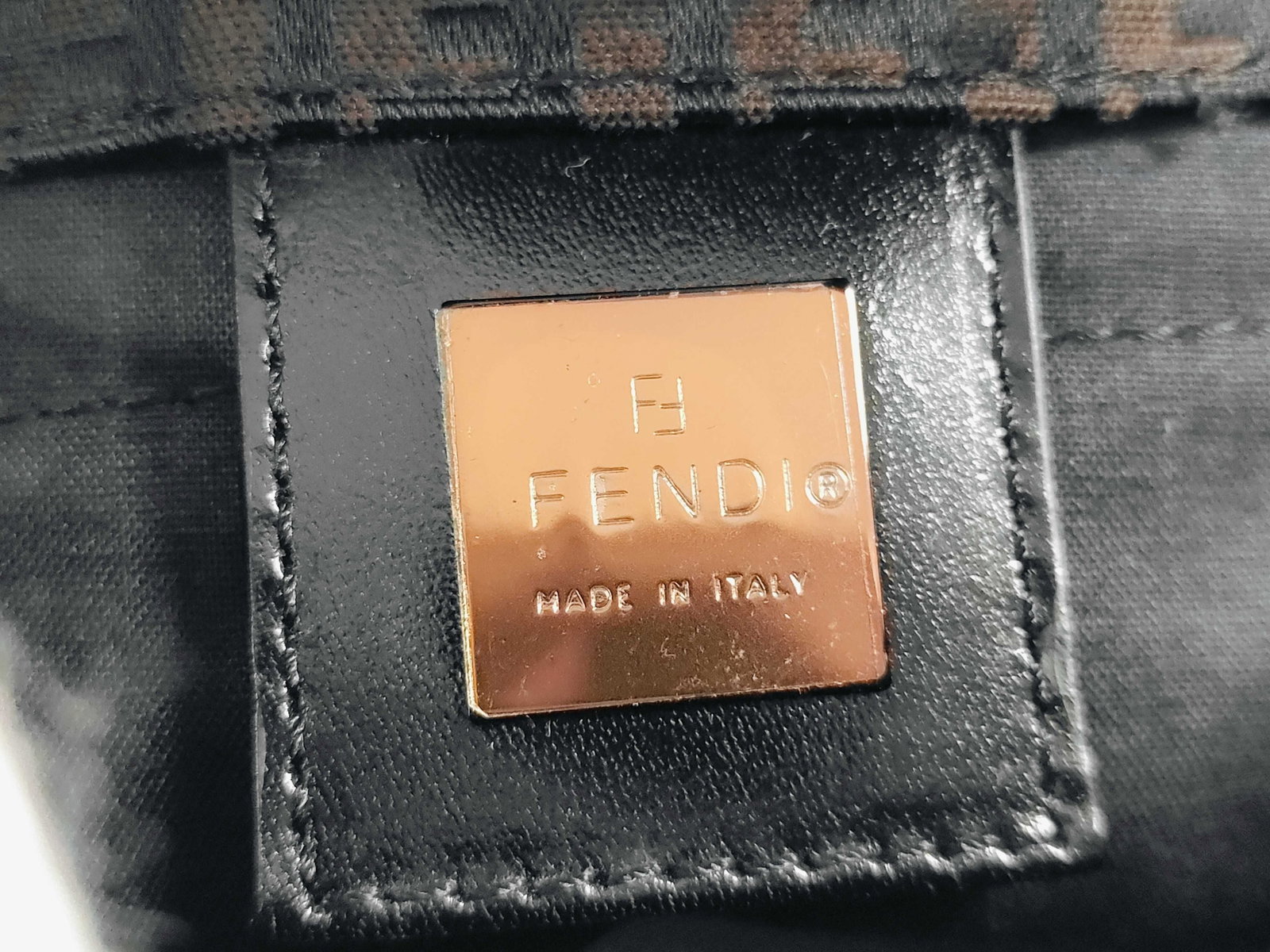Fendi Zucca Monogram Canvas Backpack - 9