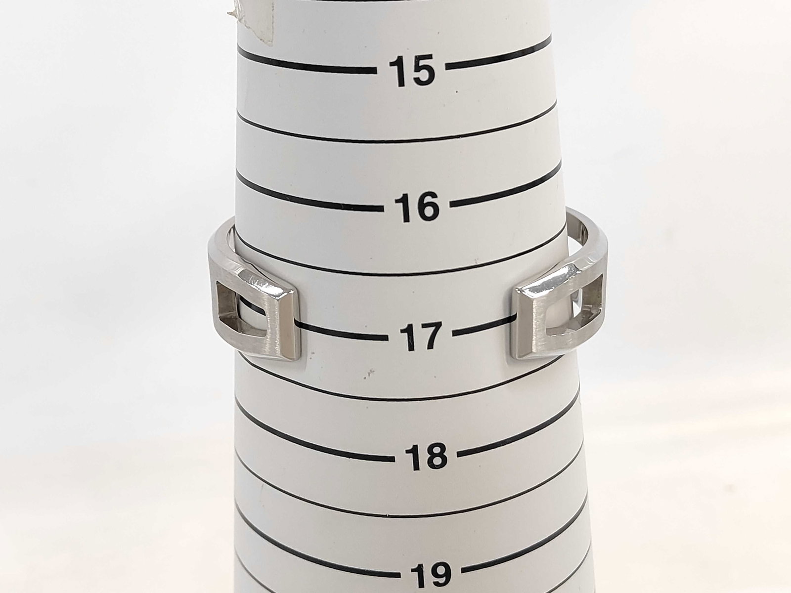 Hermes Play Bangle Solid 925 Sterling Silver Cuff Bracelet - 4