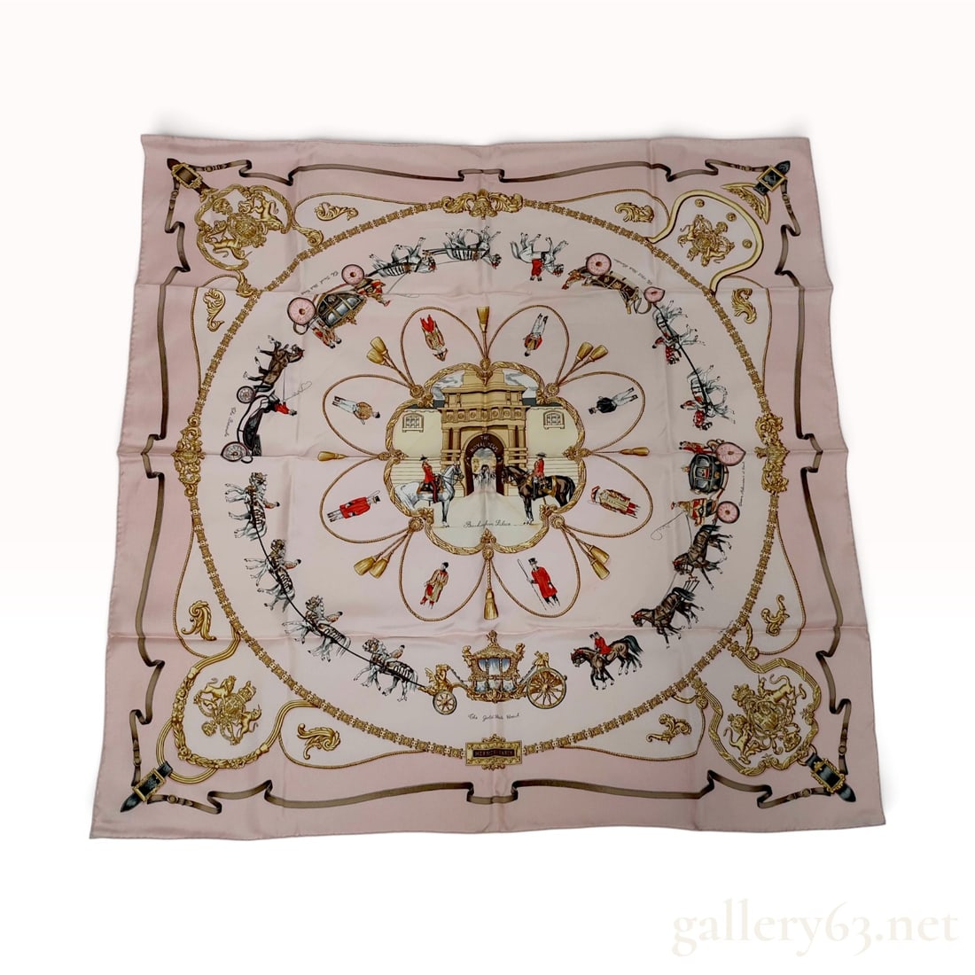 Hermes The Royal Mews Silk Scarf (1 of 6)