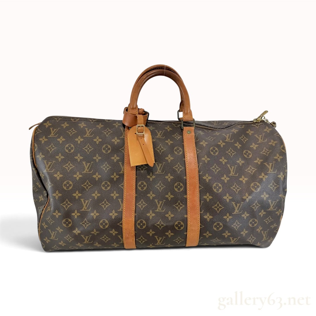 Vintage Louis Vuitton Monogram Keepall 55 Travel Bag (1 of 10)