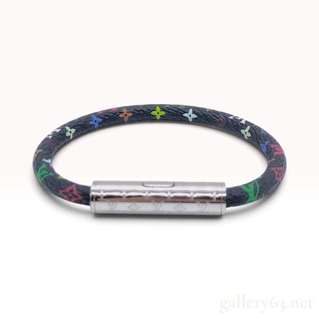 Louis Vuitton Monogram Multicolore Confidential Bracelet with Dust Bag (1 of 9)
