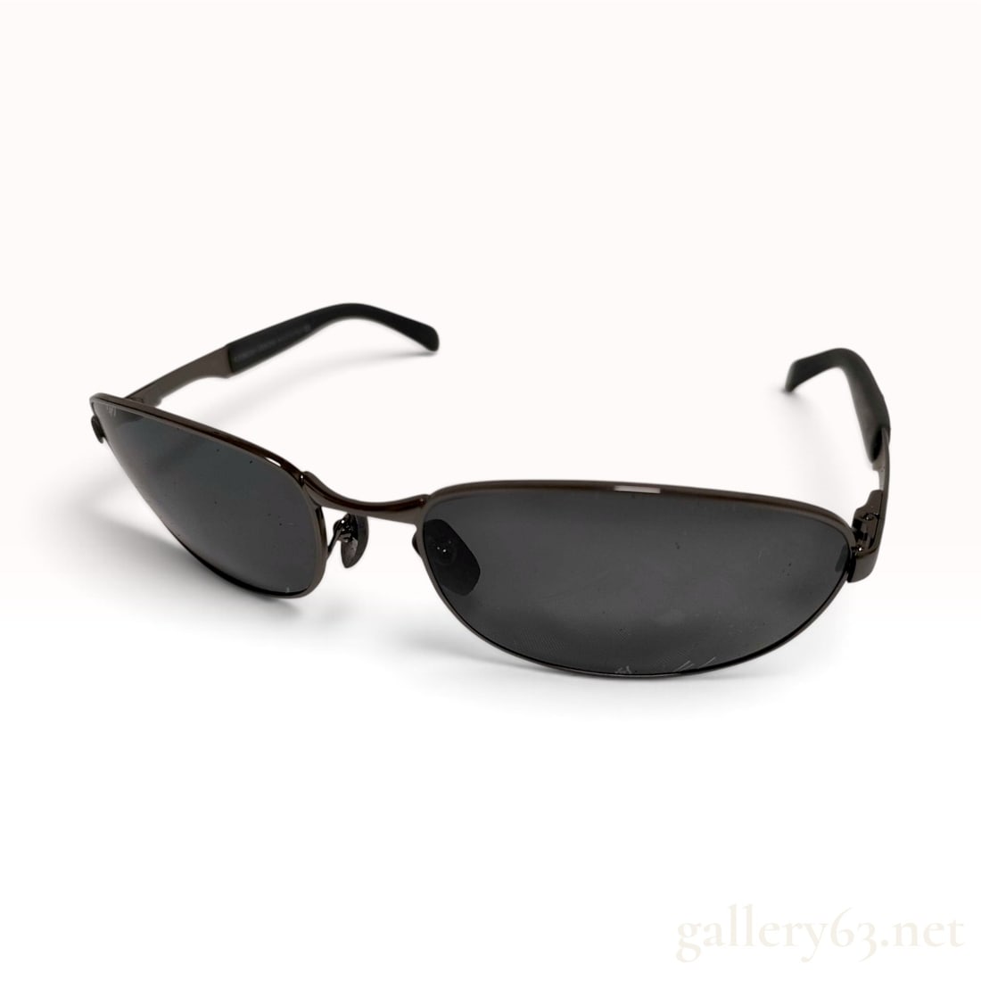Giorgio Armani 1521 Gunmetal Sunglasses with Case (1 of 8)
