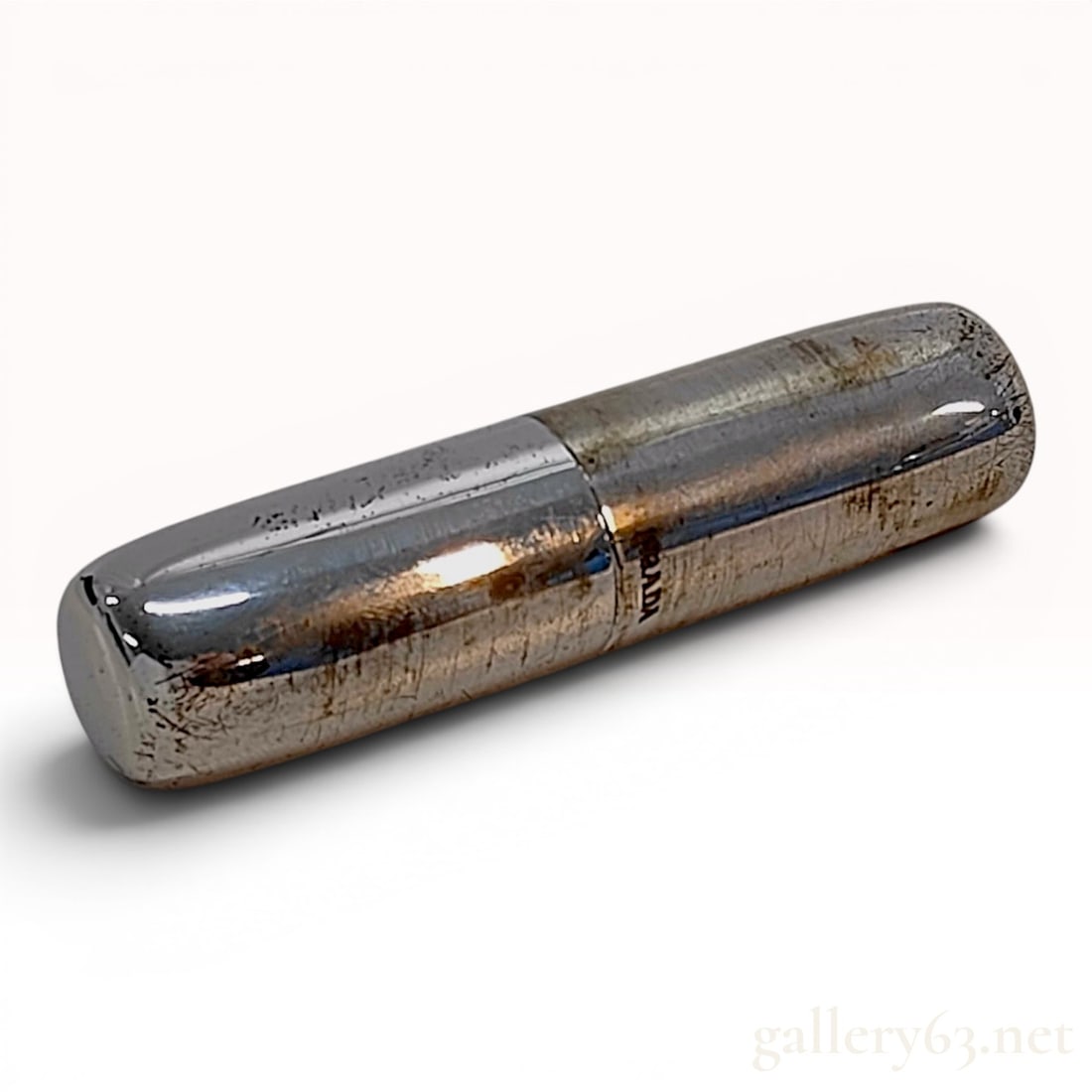 Prada Silver-Tone Metal Travel Corkscrew with Saffiano Leather Case (1 of 7)
