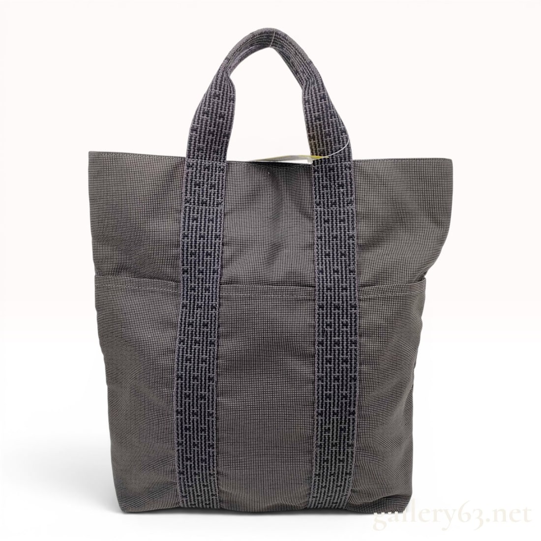 Hermes Canvas Herline Cabas Tote Bag (1 of 10)