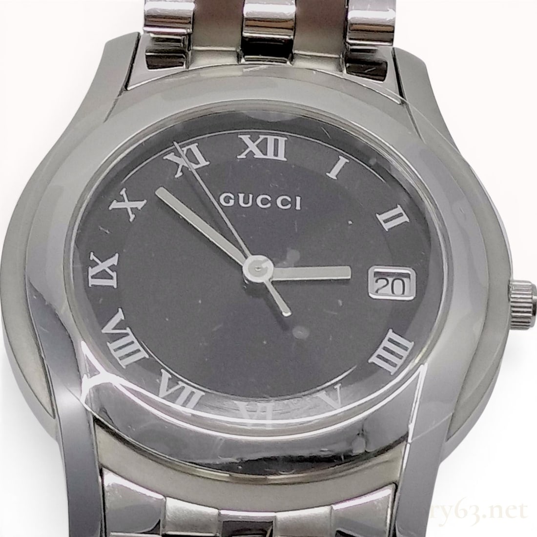 Gucci Model 5500 M Stainless Steel Wristwatch (1 of 10)