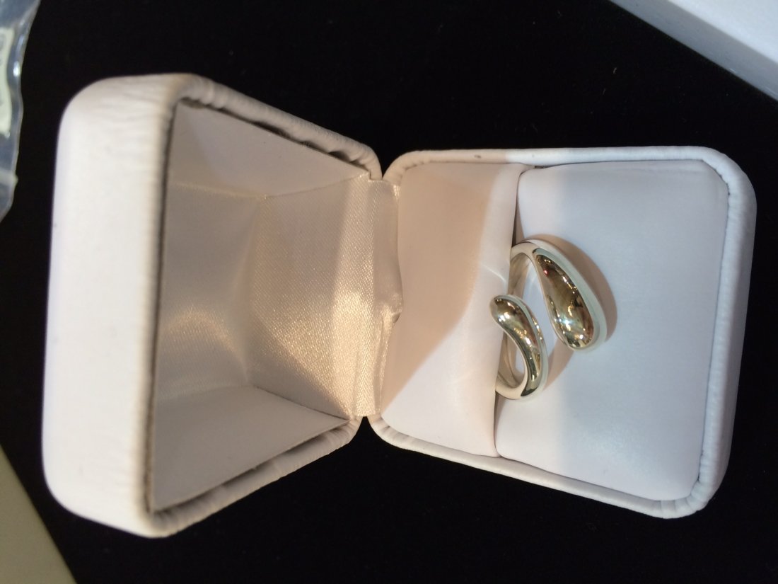 Elsa Peretti Tiffany & Co. Ring: Elsa Peretti Tiffany & Co. Ring set in .925 sterling silver.
