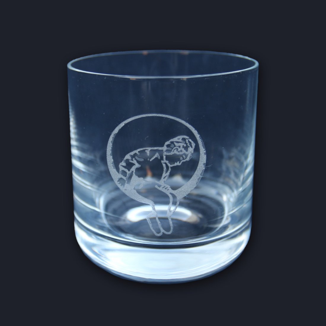 Michael Jackson Neverland Ranch glass #1 (1 of 2)