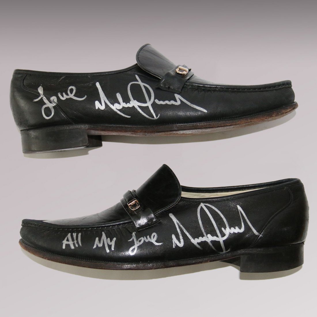 Michael Jackson Worn and Signed Loafer (1 of 3)