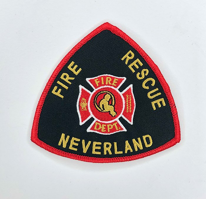 Michael Jackson Neverland Valley black Fire Patch (1 of 1)
