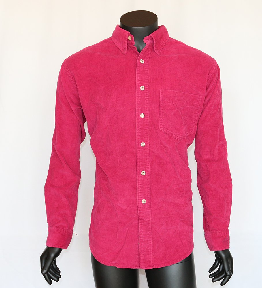 Michael Jackson Worn Red Corduroy Shirt #1 (1 of 2)