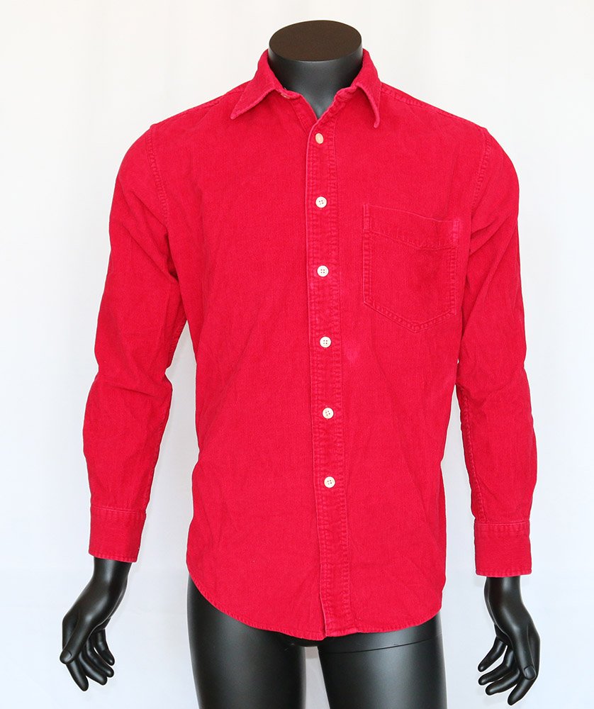 Michael Jackson Worn Red Corduroy Shirt #2 (1 of 2)