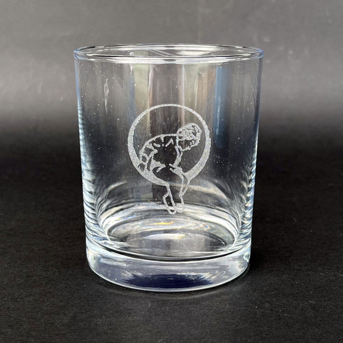 Michael Jackson Neverland Ranch glass #2 (1 of 3)