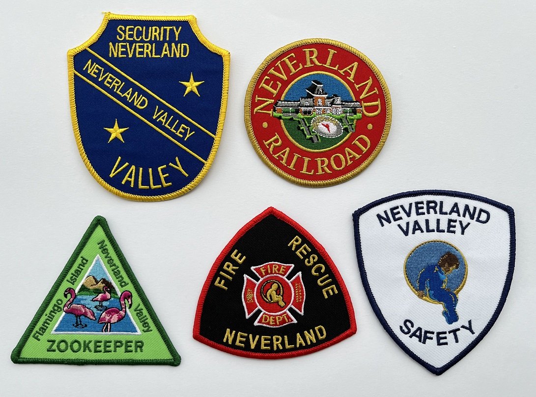 Rare Michael Jackson Neverland Ranch patch collection (1 of 2)