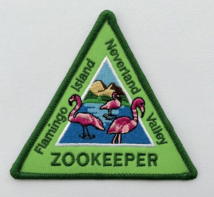 Michael Jackson Neverland Valley Ranch Zookeeper Patch (1 of 1)