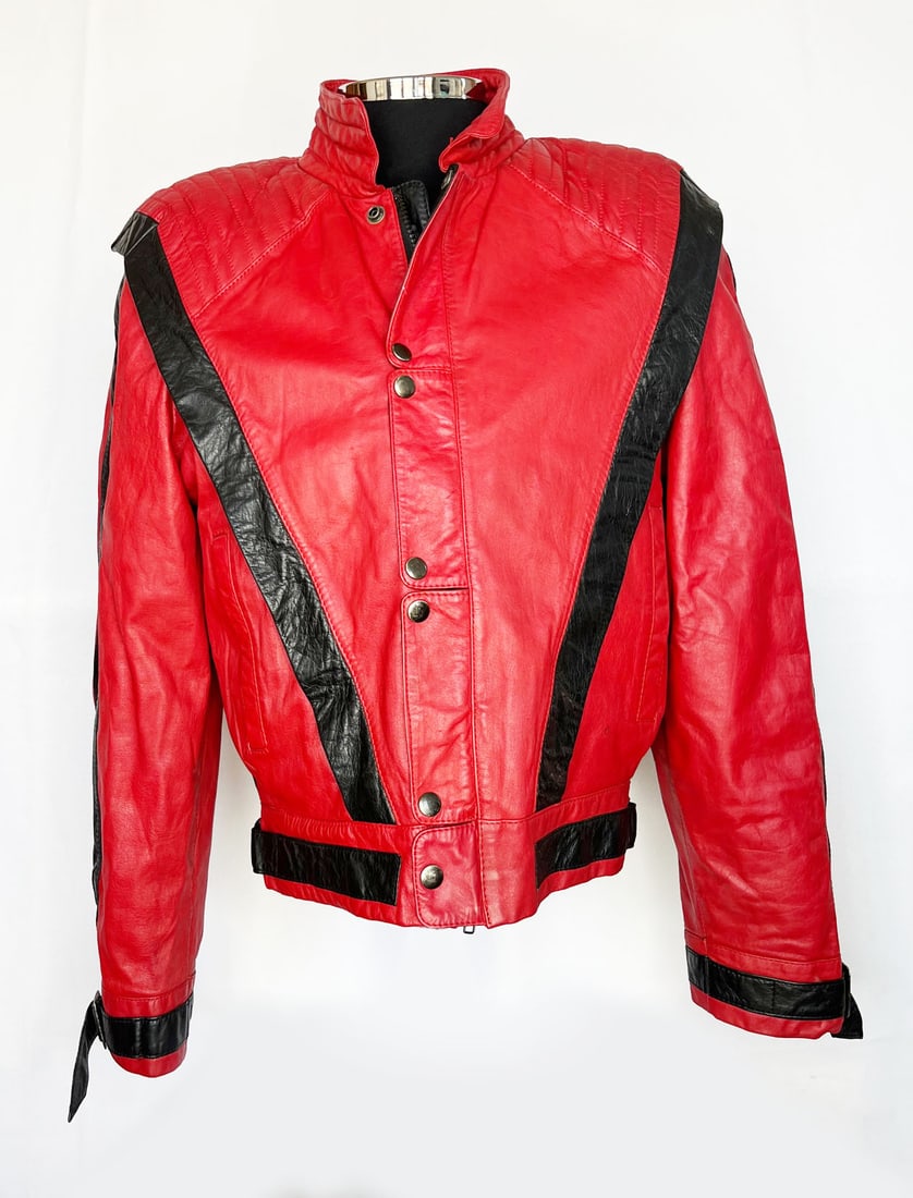 Michael Jackson Autographed Signed Thriller Jacket (1 of 3)